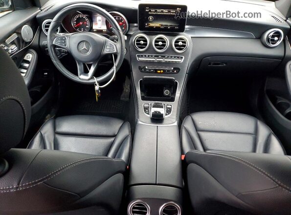 WDC0G4KB4JV030764 2018 MERCEDES-BENZ GLC-CLASS Black Dashboard view