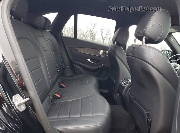 WDC0G4KB4JV030764 2018 MERCEDES-BENZ GLC-CLASS Black Rear interior view