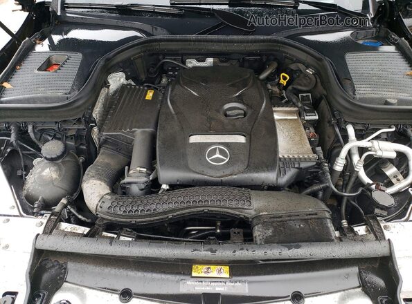 WDC0G4KB4JV032174 2018 MERCEDES-BENZ GLC-CLASS Black Vista interior trasera