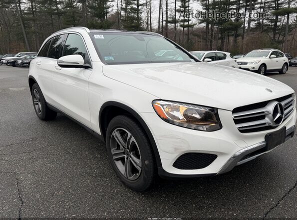 WDC0G4KB4KV136679 2019 MERCEDES-BENZ GLC-CLASS Белый Передняя правая четверть