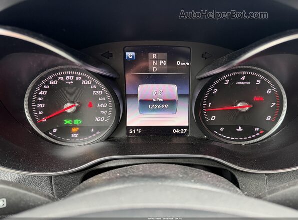 WDC0G4KB4KV136679 2019 MERCEDES-BENZ GLC-CLASS Белый Вид спереди