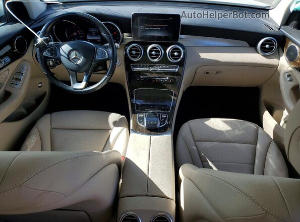WDC0G4KB5HF145507 2017 MERCEDES-BENZ GLC-CLASS Белый Вид панели приборов