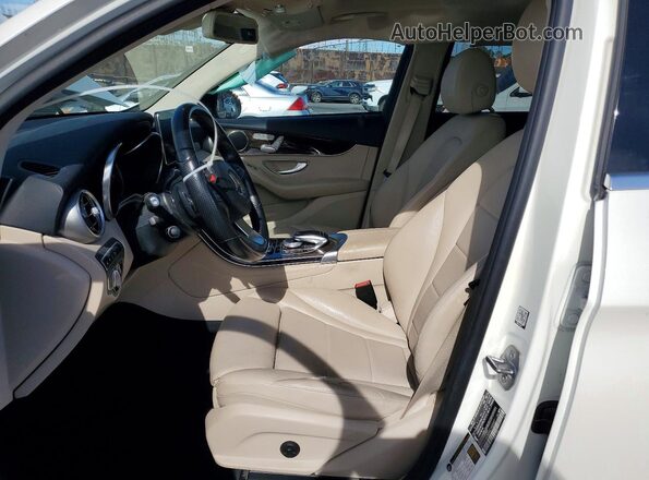 WDC0G4KB5HF145507 2017 MERCEDES-BENZ GLC-CLASS Белый Вид салона спереди