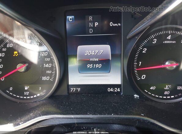WDC0G4KB5HF152327 2017 MERCEDES-BENZ GLC 300 Silver Widok tylnych siedzeń