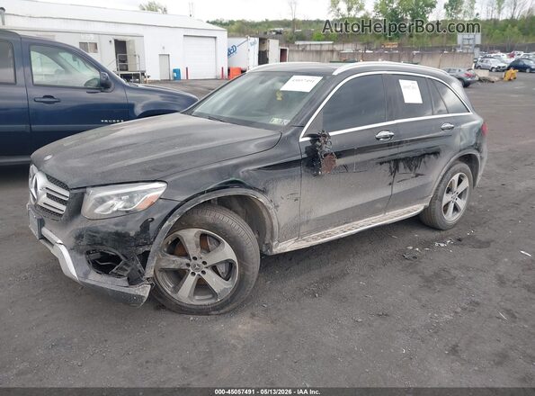 WDC0G4KB5HV007004 2017 MERCEDES-BENZ GLC 300 Black Передня ліва чверть