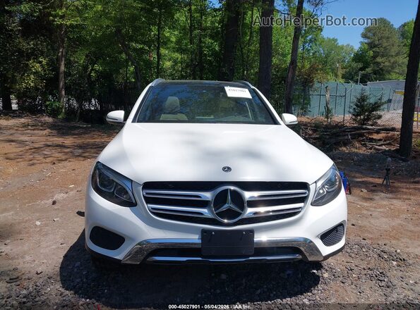 WDC0G4KB5JV111272 2018 MERCEDES-BENZ GLC 300 Белый Вид панели приборов