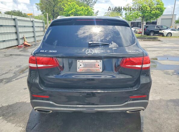 WDC0G4KB6HF115738 2017 MERCEDES-BENZ GLC-CLASS Черный Вид сзади
