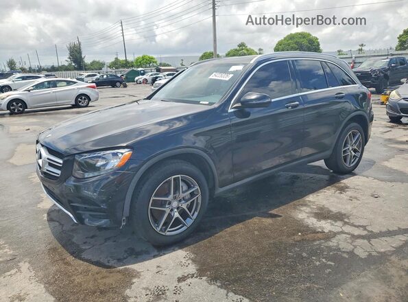 WDC0G4KB6HF115738 2017 MERCEDES-BENZ GLC-CLASS Черный Передняя левая четверть