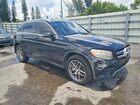 2017 Mercedes-benz Glc 300 4matic Черный vin: WDC0G4KB6HF115738