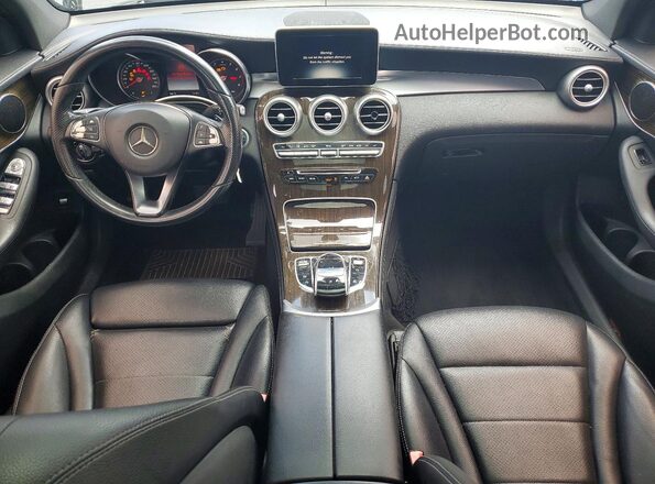 WDC0G4KB6HF115738 2017 MERCEDES-BENZ GLC-CLASS Черный Вид панели приборов