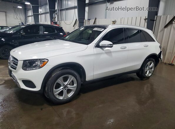 WDC0G4KB6JV035531 2018 MERCEDES-BENZ GLC-CLASS Белый Передняя левая четверть