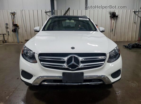 WDC0G4KB6JV035531 2018 MERCEDES-BENZ GLC-CLASS Белый Вид спереди