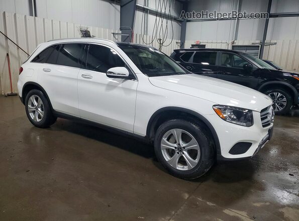 WDC0G4KB6JV035531 2018 MERCEDES-BENZ GLC-CLASS Белый Передняя правая четверть