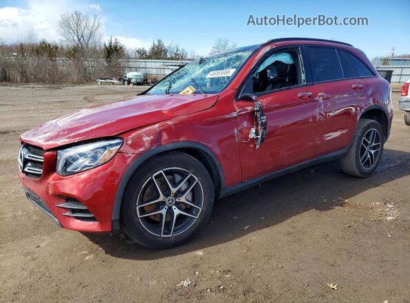 WDC0G4KB6KV191201 2019 MERCEDES-BENZ GLC-CLASS Red Передня ліва чверть