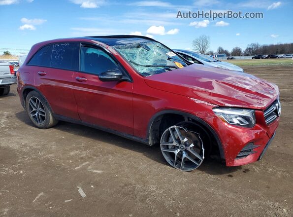 WDC0G4KB6KV191201 2019 MERCEDES-BENZ GLC-CLASS Red Передня права чверть