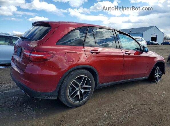 WDC0G4KB6KV191201 2019 MERCEDES-BENZ GLC-CLASS Red Задня права чверть