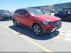2017 Mercedes-benz Glc 300 4matic Красный vin: WDC0G4KB7HF158999