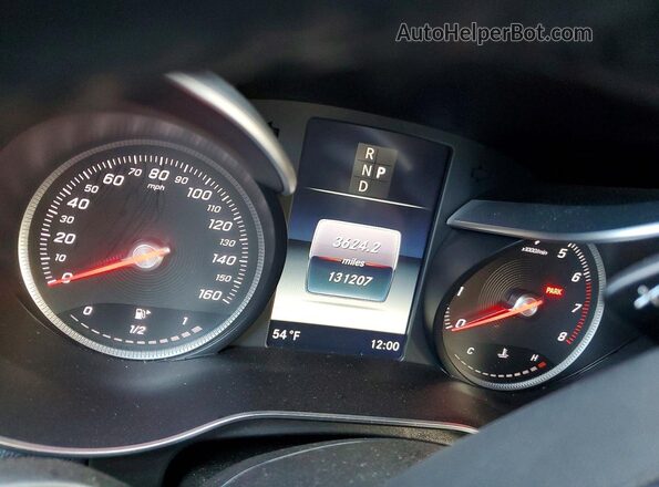 WDC0G4KB7JV071308 2018 MERCEDES-BENZ GLC-CLASS Черный Вид щитка приборов