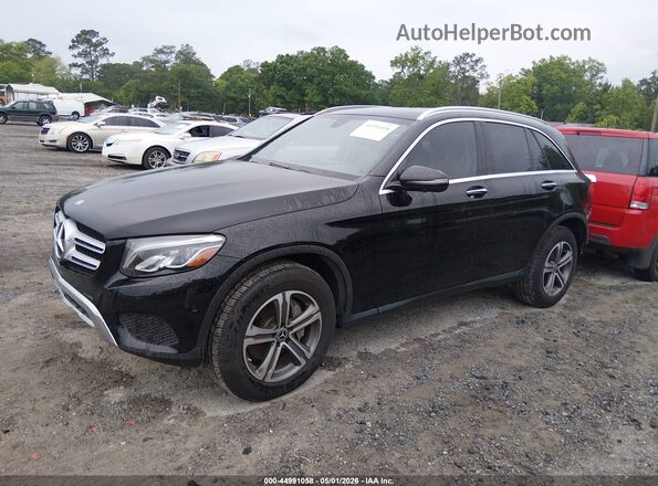 WDC0G4KB8JV019265 2018 MERCEDES-BENZ GLC 300 Черный Передняя левая четверть