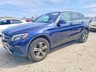 2017 Mercedes-benz Glc 300 4matic Blue vin: WDC0G4KB9HF199800