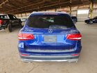 2018 Mercedes-benz Glc 300 4matic Синий vin: WDC0G4KB9JV067423
