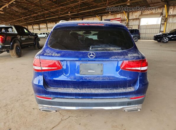 WDC0G4KB9JV067423 2018 MERCEDES-BENZ GLC-CLASS Синий Вид сзади