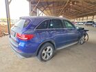 2018 Mercedes-benz Glc 300 4matic Синий vin: WDC0G4KB9JV067423