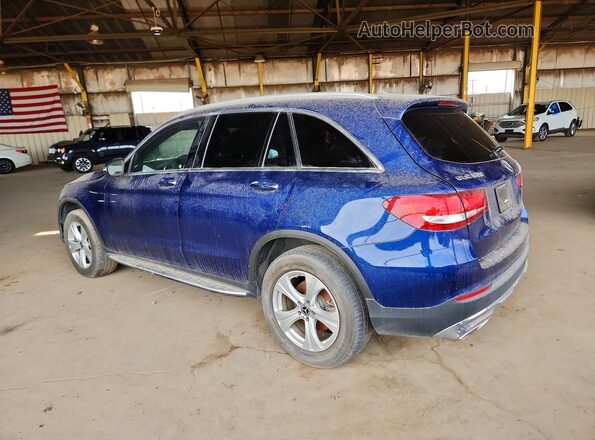 WDC0G4KB9JV067423 2018 MERCEDES-BENZ GLC-CLASS Синий Задняя левая четверть