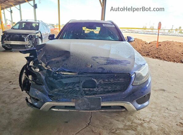 WDC0G4KB9JV067423 2018 MERCEDES-BENZ GLC-CLASS Синий Вид спереди
