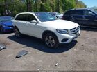 2019 Mercedes-benz Glc 300 4matic White vin: WDC0G4KB9KF655804