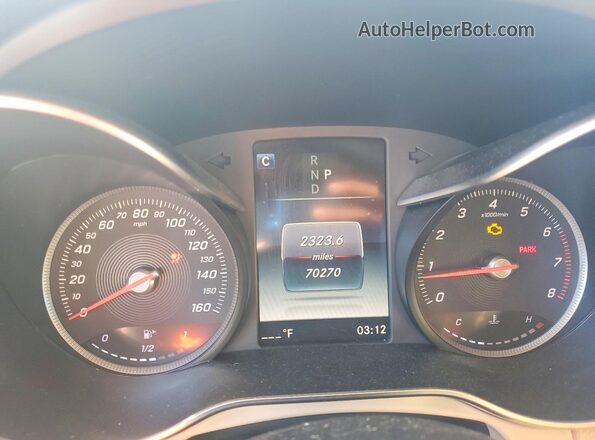 WDC0G4KB9KV162453 2019 MERCEDES-BENZ GLC-CLASS Серебряный Вид щитка приборов