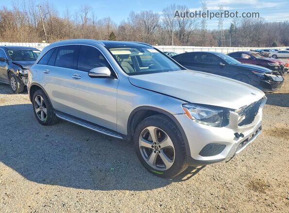 WDC0G4KB9KV162453 2019 MERCEDES-BENZ GLC-CLASS Серебряный Передняя правая четверть