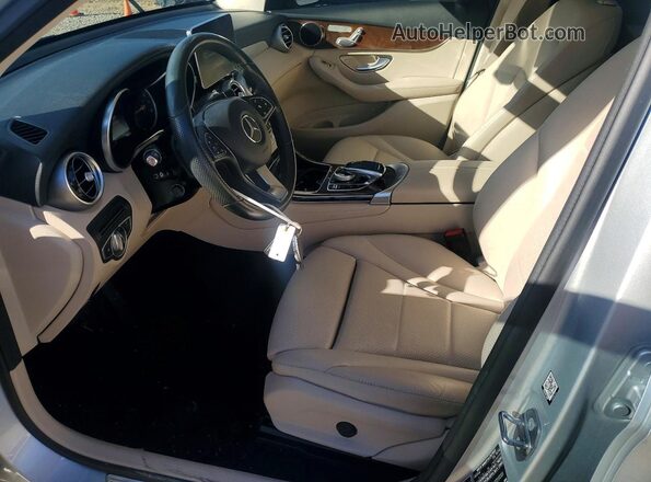 WDC0G4KB9KV162453 2019 MERCEDES-BENZ GLC-CLASS Серебряный Вид салона спереди