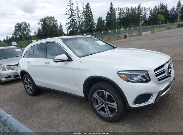 WDC0G4KBXHF134521 2017 MERCEDES-BENZ GLC 300 White Vista interior trasera