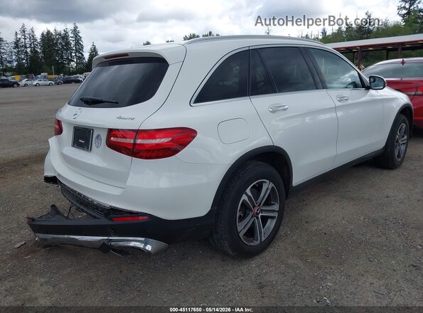 WDC0G4KBXHF134521 2017 MERCEDES-BENZ GLC 300 White Trasero derecho
