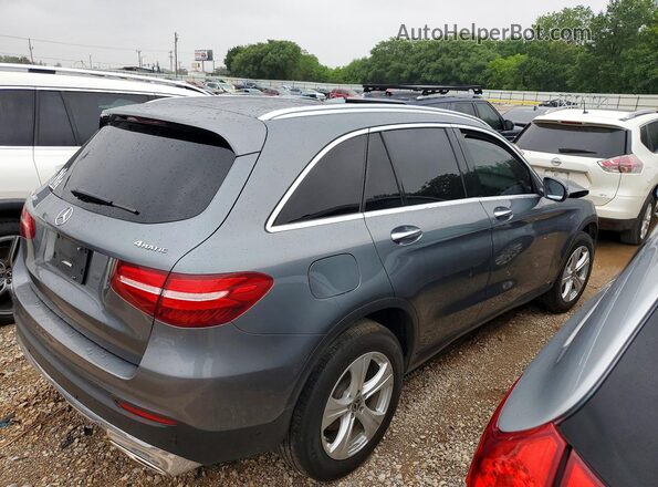 WDC0G4KBXJV054776 2018 MERCEDES-BENZ GLC-CLASS Серебряный Задняя правая четверть
