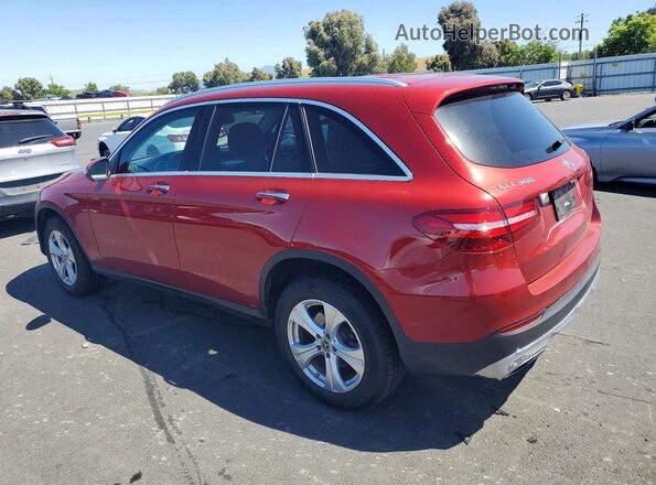 WDC0G4KBXJV070265 2018 MERCEDES-BENZ GLC-CLASS Красный Задняя левая четверть