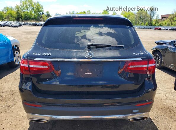 WDC0G4KBXK1005490 2019 MERCEDES-BENZ GLC-CLASS Black Rear view