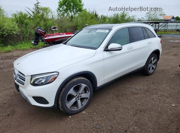 WDC0G4KBXKV182534 2019 MERCEDES-BENZ GLC-CLASS Белый Передняя левая четверть