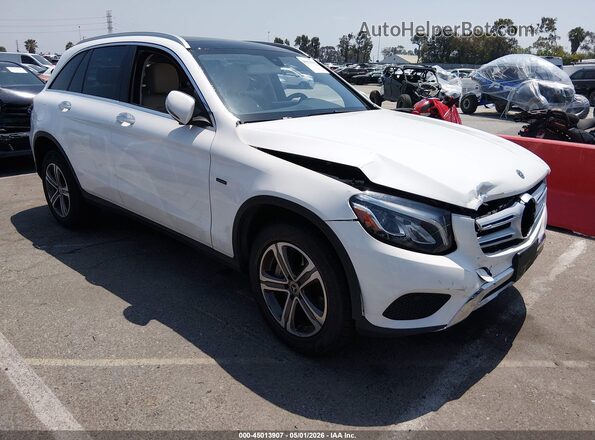WDC0G5EB1KF603469 2019 MERCEDES-BENZ GLC 350E White წინა მარჯვენა