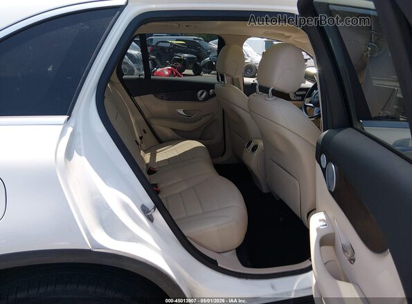 WDC0G5EB1KF603469 2019 MERCEDES-BENZ GLC 350E White VIN კოდის სტიკერის ხედი