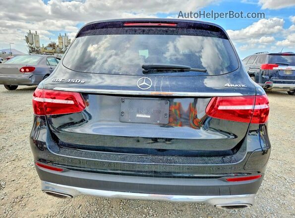 WDC0G5EB7KF619580 2019 MERCEDES-BENZ GLC-CLASS Black Widok z tyłu