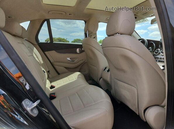 WDC0G5EB7KF619580 2019 MERCEDES-BENZ GLC-CLASS Black Widok wnętrza z tyłu