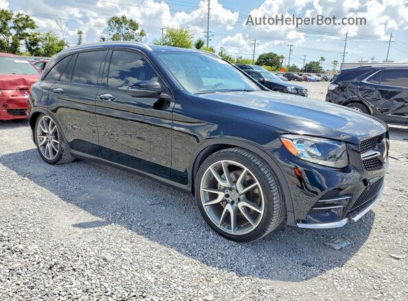 WDC0G6EB6JF409735 2018 MERCEDES-BENZ GLC-CLASS Black Przód prawy