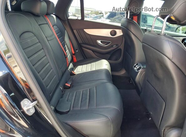 WDC0G6EB6JF409735 2018 MERCEDES-BENZ GLC-CLASS Black Widok wnętrza z tyłu