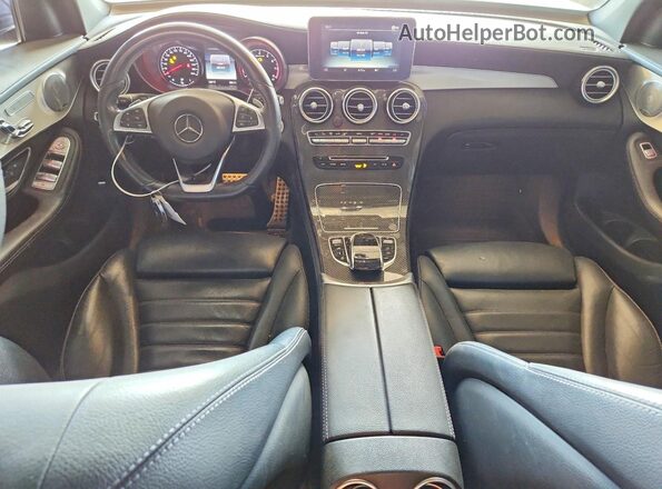 WDC0G6EB8HF159280 2017 MERCEDES-BENZ GLC-CLASS Белый Вид панели приборов
