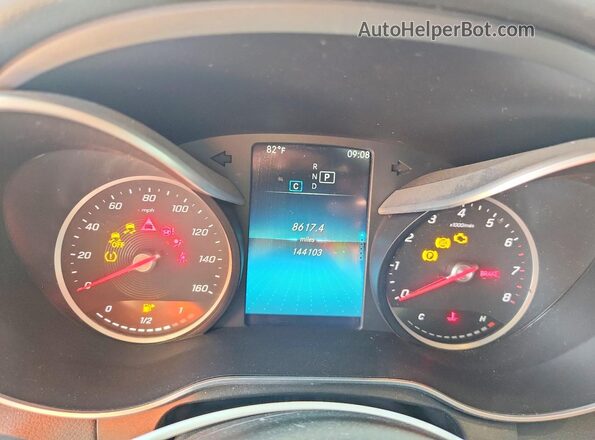 WDC0G8DB2LF678959 2020 MERCEDES-BENZ GLC-CLASS Черный Вид щитка приборов