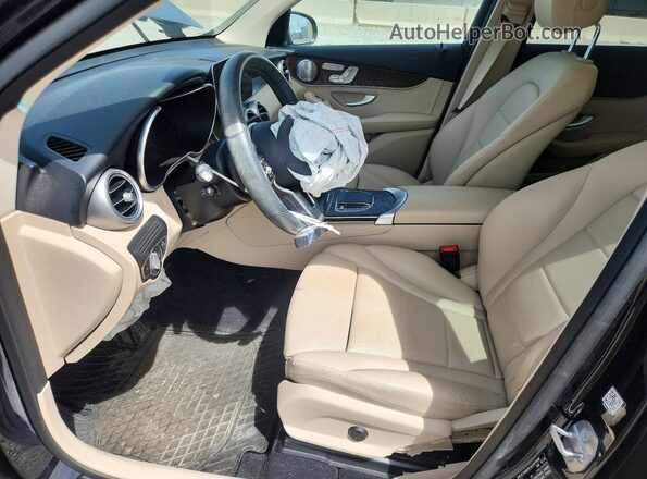 WDC0G8EB0LF693328 2020 MERCEDES-BENZ GLC-CLASS Black Front interior view