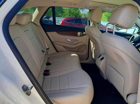 WDC0G8EB7LF723148 2020 MERCEDES-BENZ GLC-CLASS White Rear interior view