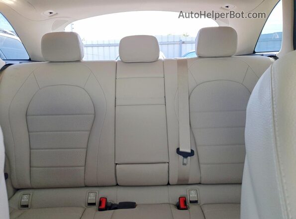 WDC0G8EB7LF723148 2020 MERCEDES-BENZ GLC-CLASS White Rear seats view